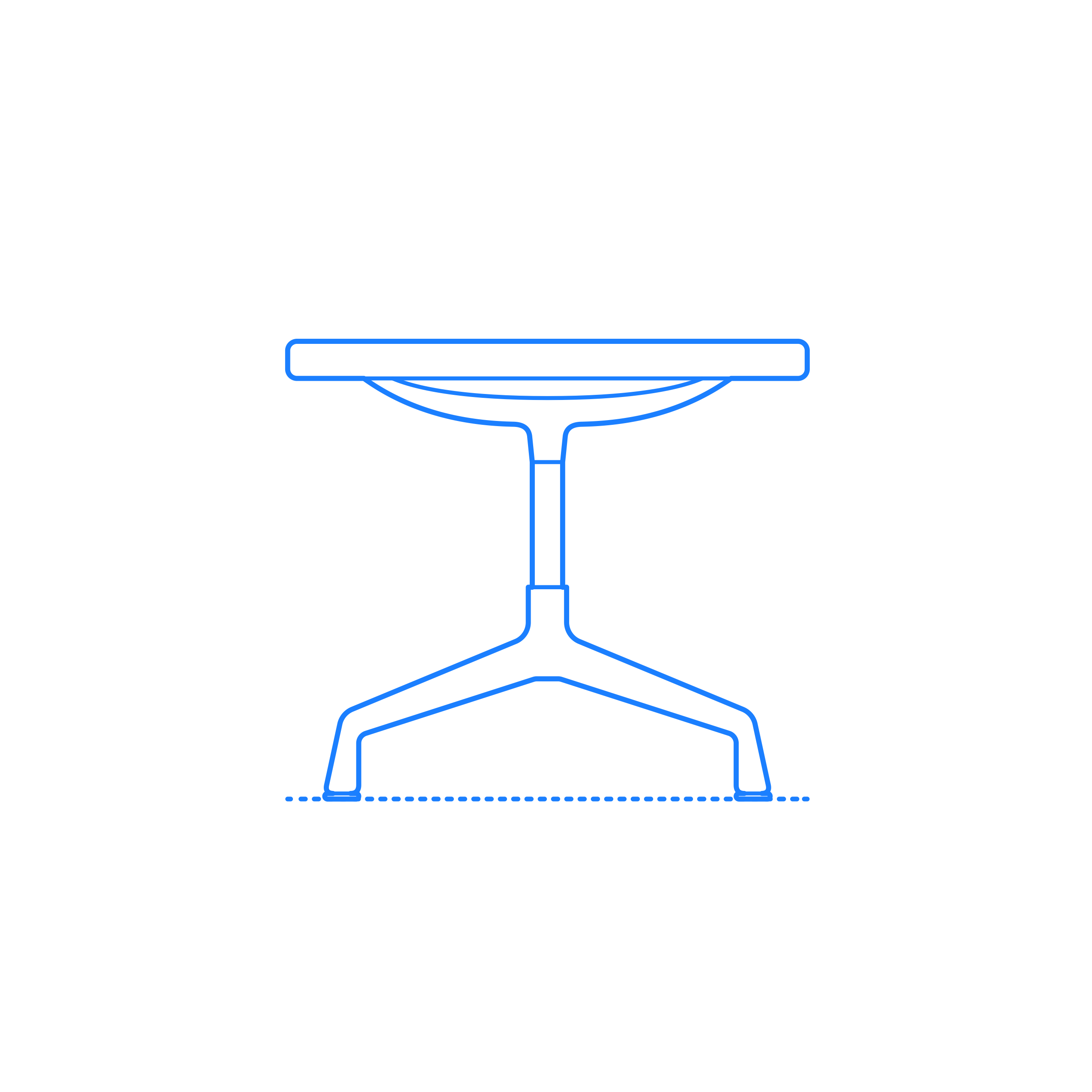 Furniture Ottomans Footstools Eames Aluminum Group Ottoman Svg Line Art Free Vectors